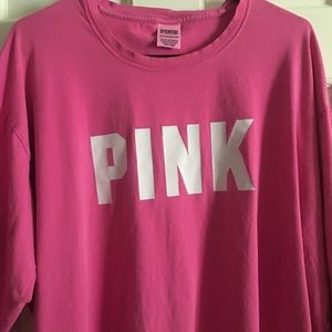 Pink Long Sleeve Shirt XXL 100% cotton